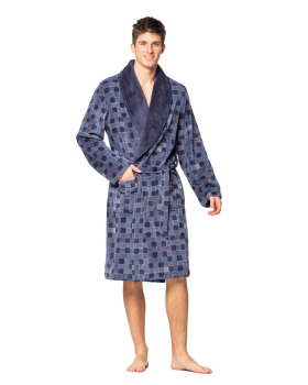 ROBE HOMEM TRESPASSE QUADRADOS